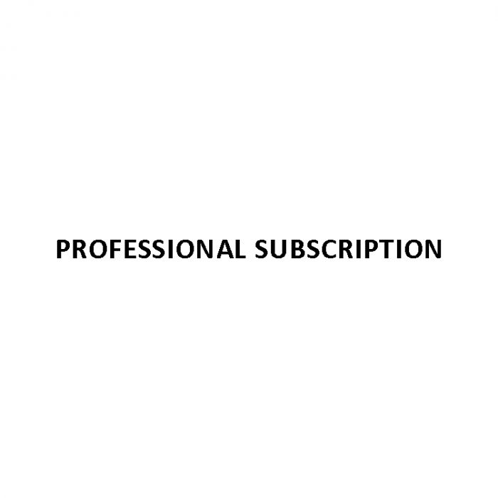 Professional Subscription